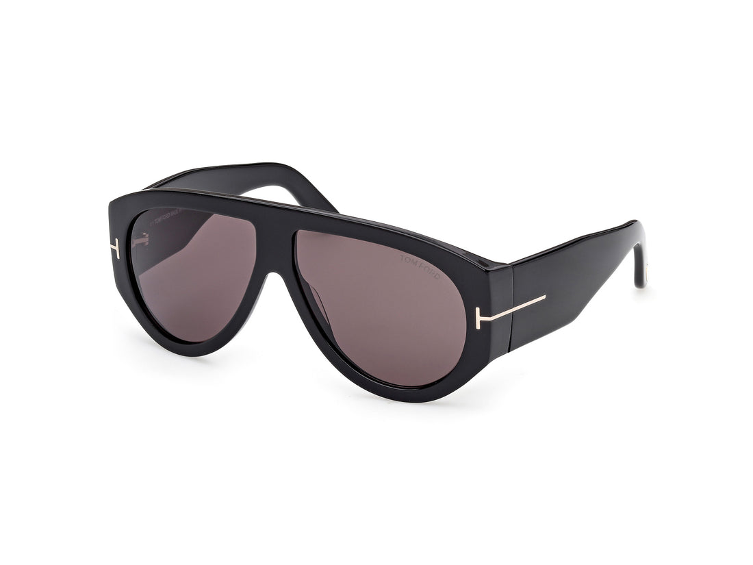 Lunettes de soleil tom ford ft1044 bronson 01a negro pilot masculino taille 60mm - Vue principale