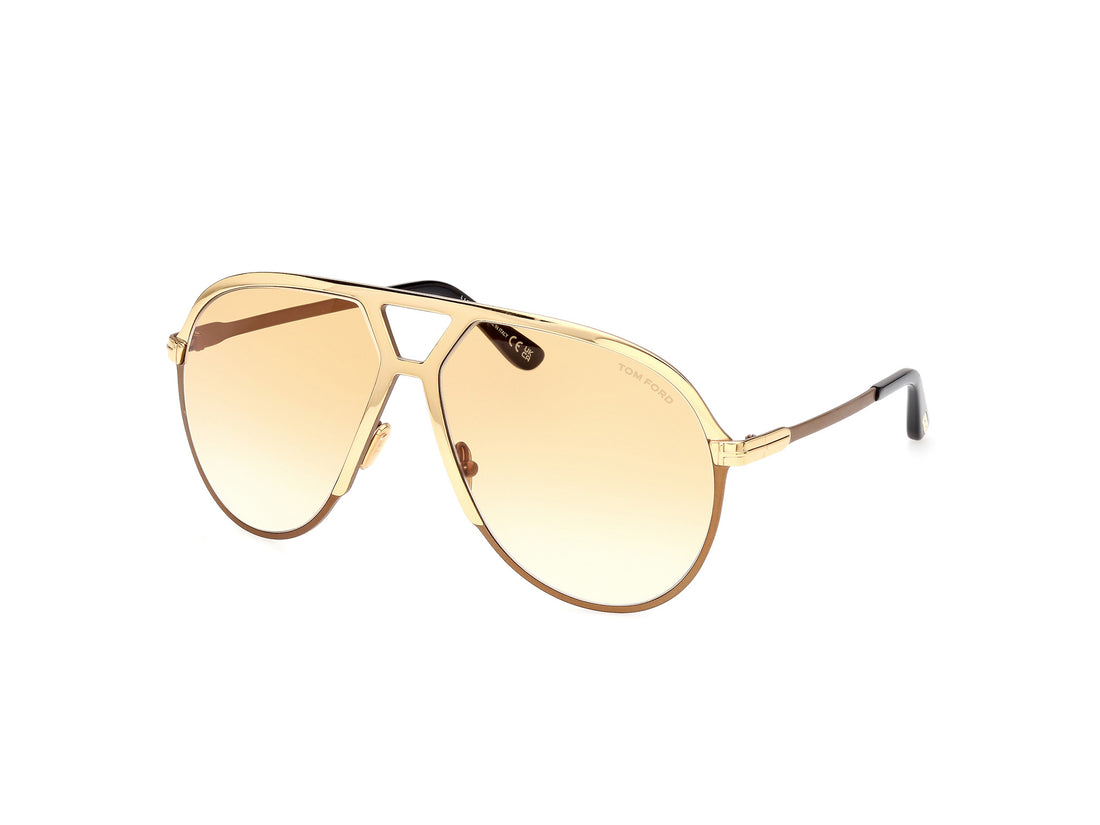 Sonnenbrillen tom ford ft1060 xavier 30f dorado pilot masculino größe 64mm - Hauptansicht