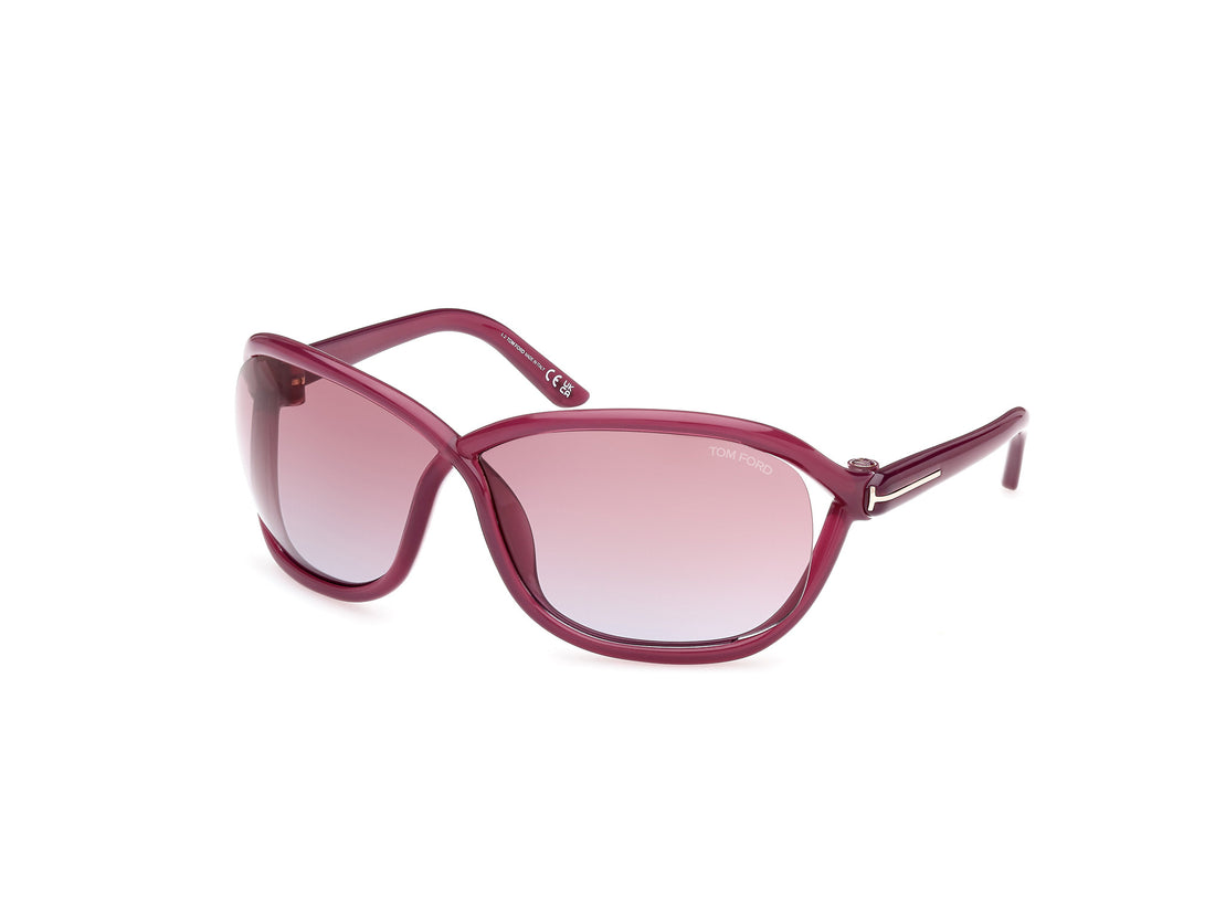 Gafas de sol tom ford ft1069 fernanda 83z morado butterfly femenino talla 68mm - Vista principal