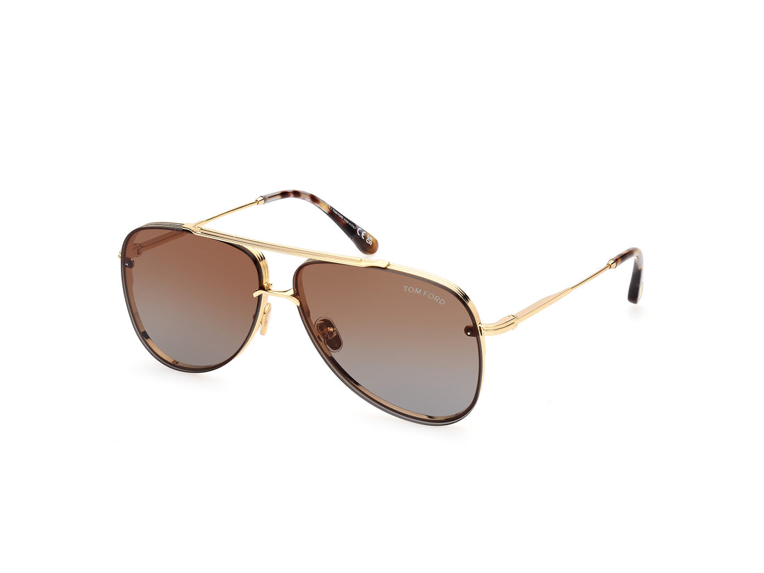 Sonnenbrillen tom ford ft1071 leon 30f dorado pilot masculino größe 62mm - Hauptansicht