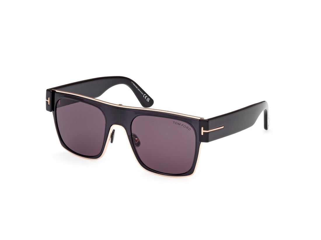 Sonnenbrillen tom ford ft1073 edwin 01a negro square unisex größe 54mm - Hauptansicht