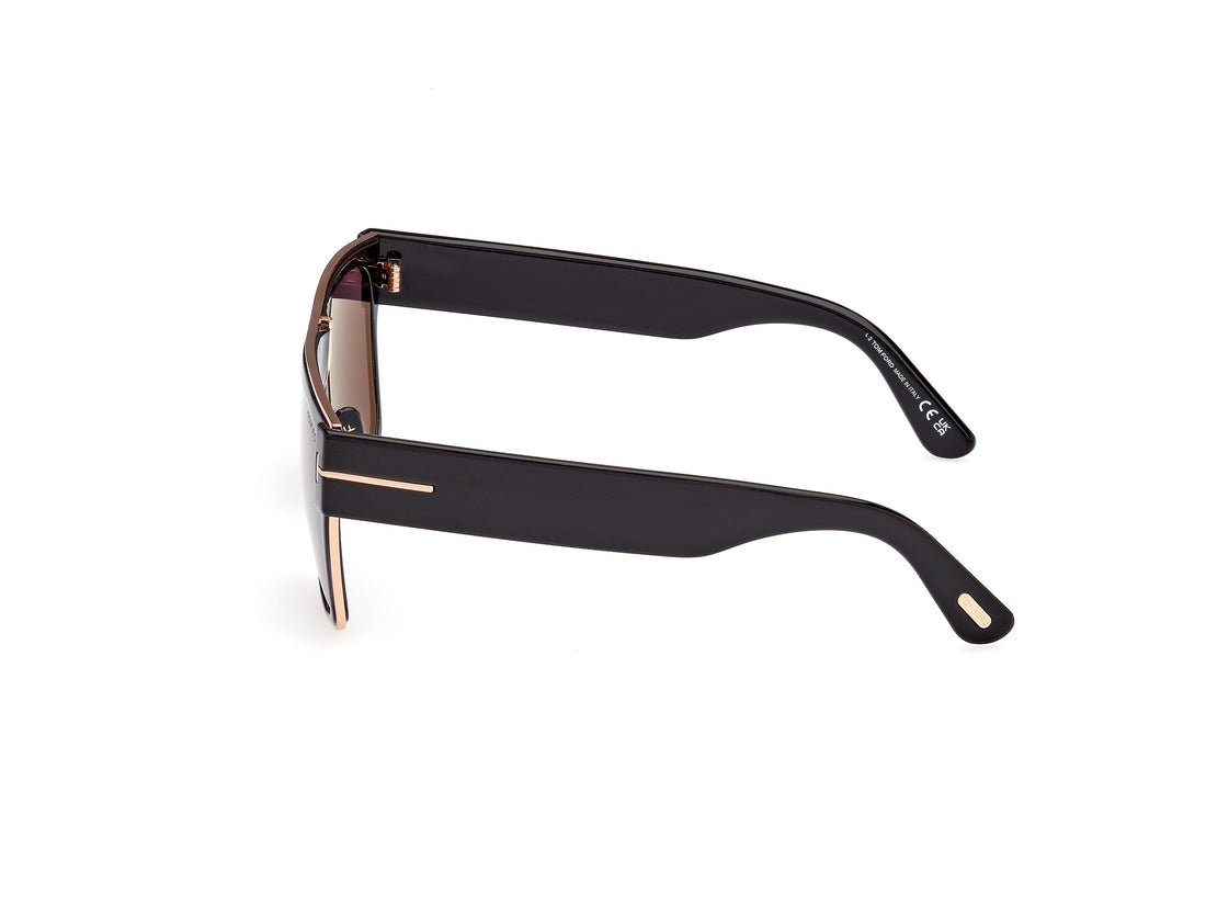 Sonnenbrillen tom ford ft1073 edwin 01a negro square unisex größe 54mm - Detailansicht