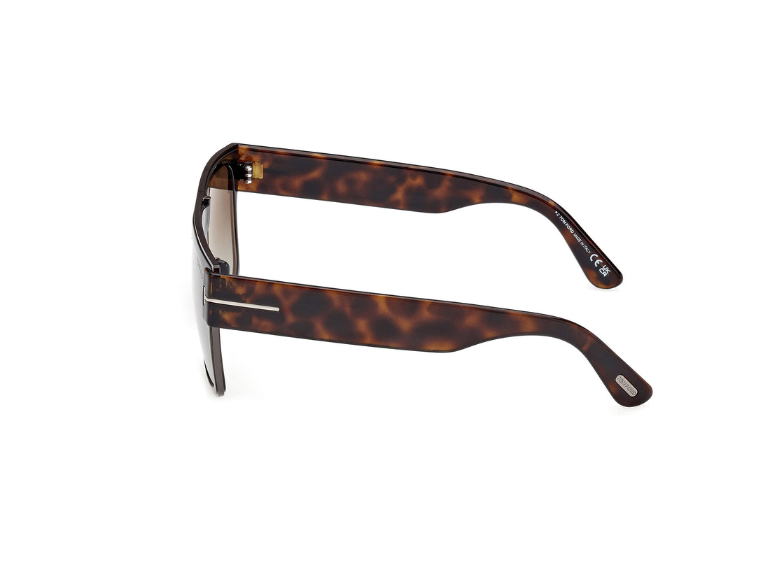 Sonnenbrillen tom ford ft1073 edwin 51g verde square unisex größe 54mm - Detailansicht