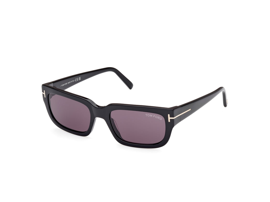 Sonnenbrillen tom ford ft1075 ezra 01a negro rectangular unisex größe 54mm - Hauptansicht