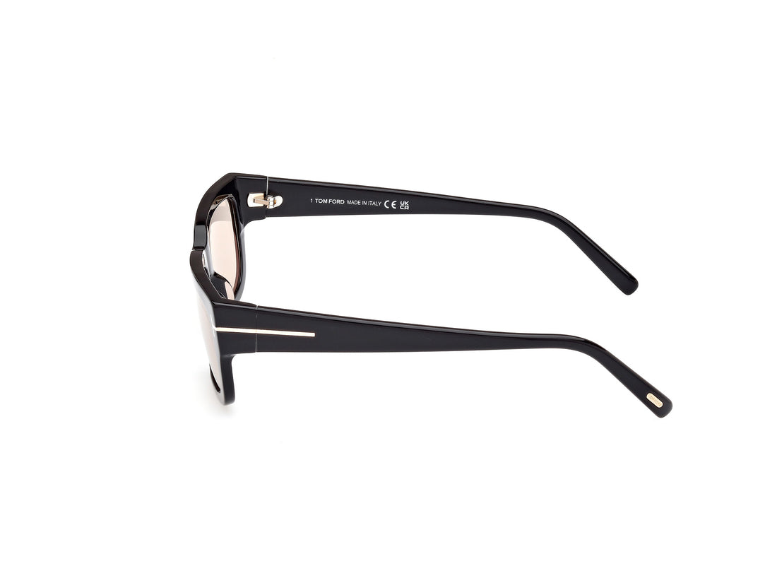 Sonnenbrillen tom ford ft1075 ezra 01e negro rectangular unisex größe 54mm - Detailansicht