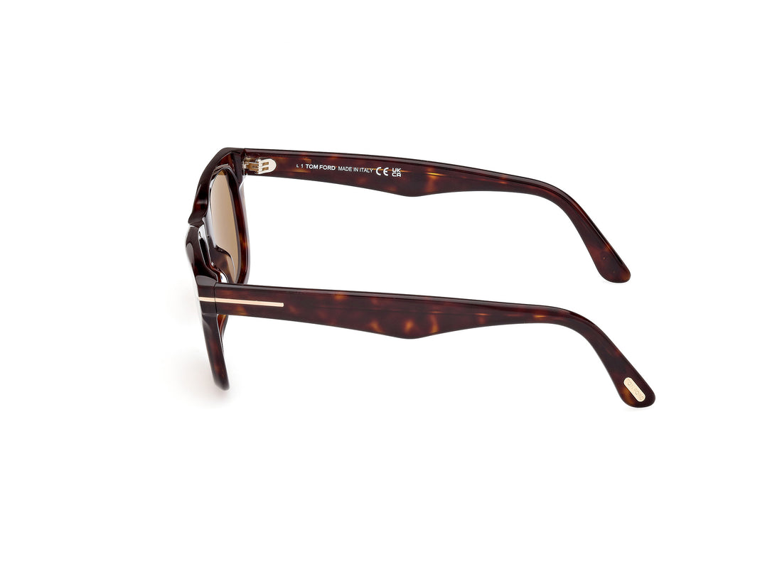 Sonnenbrillen tom ford ft1076 kendel 52e havana square masculino größe 54mm - Detailansicht
