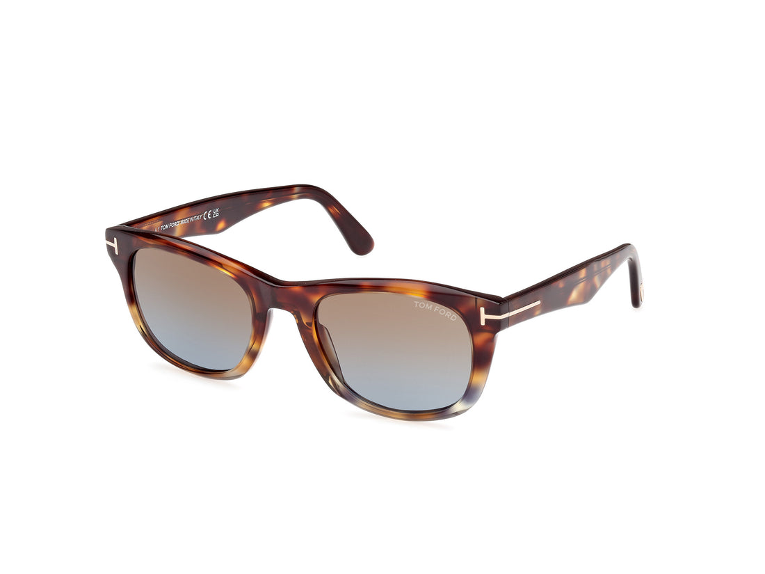 Sonnenbrillen tom ford ft1076 kendel 56b havana square masculino größe 54mm - Hauptansicht
