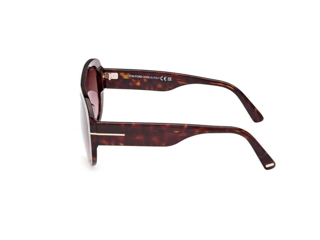 Sonnenbrillen tom ford ft1078 cecil 52t havana masculino größe 55mm - Detailansicht