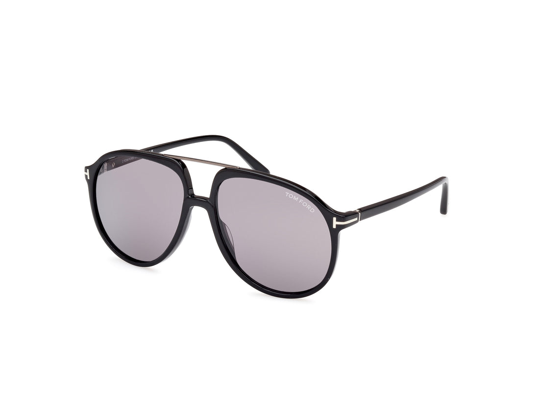 Sonnenbrillen tom ford ft1079 archie 01c negro masculino größe 58mm - Hauptansicht