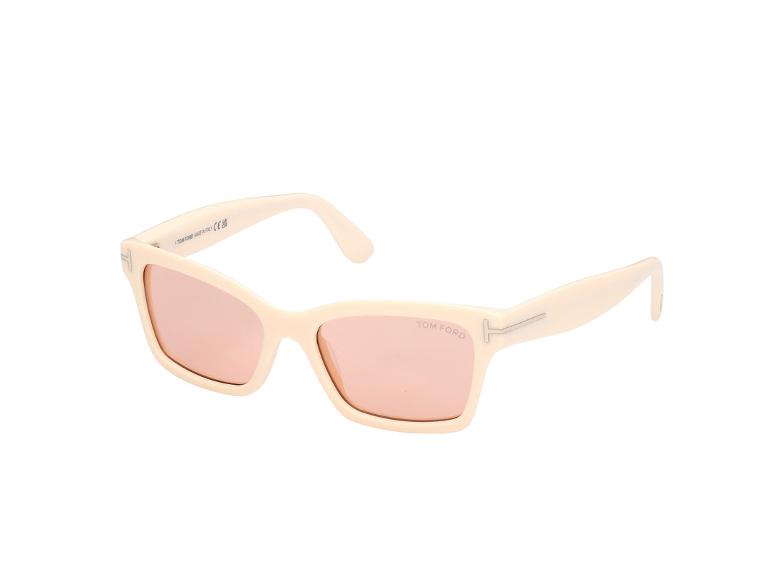 Gafas de sol tom ford ft1085 mikel 25z beige square femenino talla 54mm - Vista principal