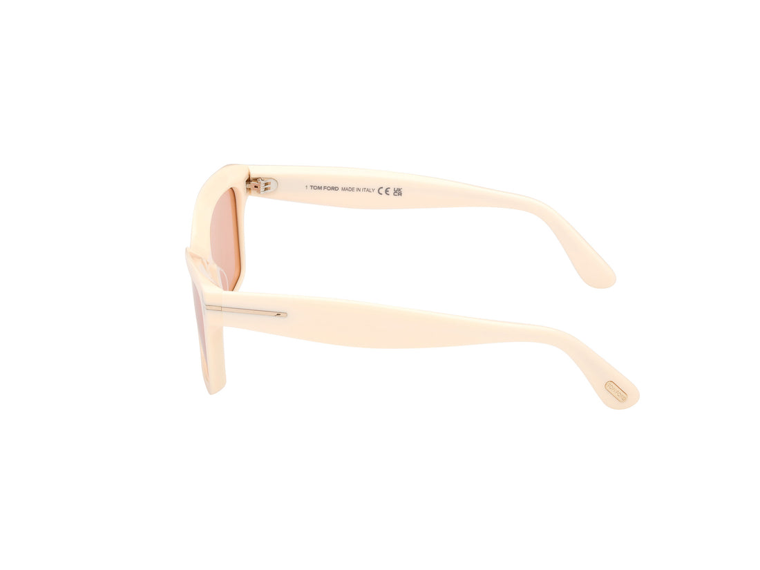 Gafas de sol tom ford ft1085 mikel 25z beige square femenino talla 54mm - Vista de detalle