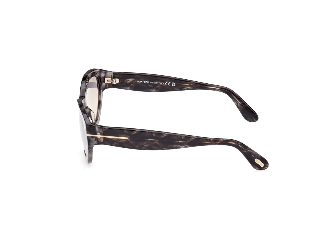 Gafas de sol tom ford ft1086 penny 55c havana geometric femenino talla 55mm - Vista de detalle