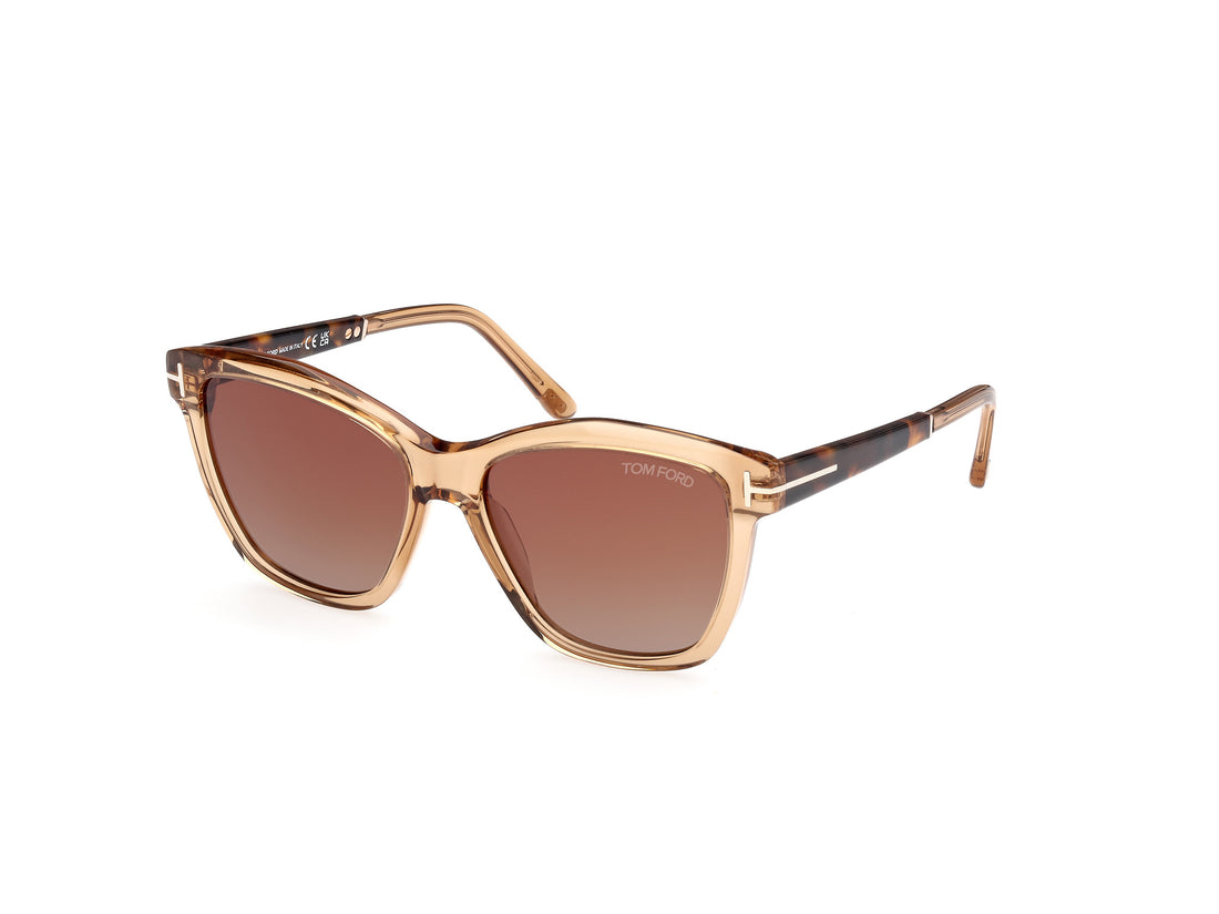 Gafas de sol tom ford ft1087 lucia 45f marron square femenino talla 54mm - Vista principal