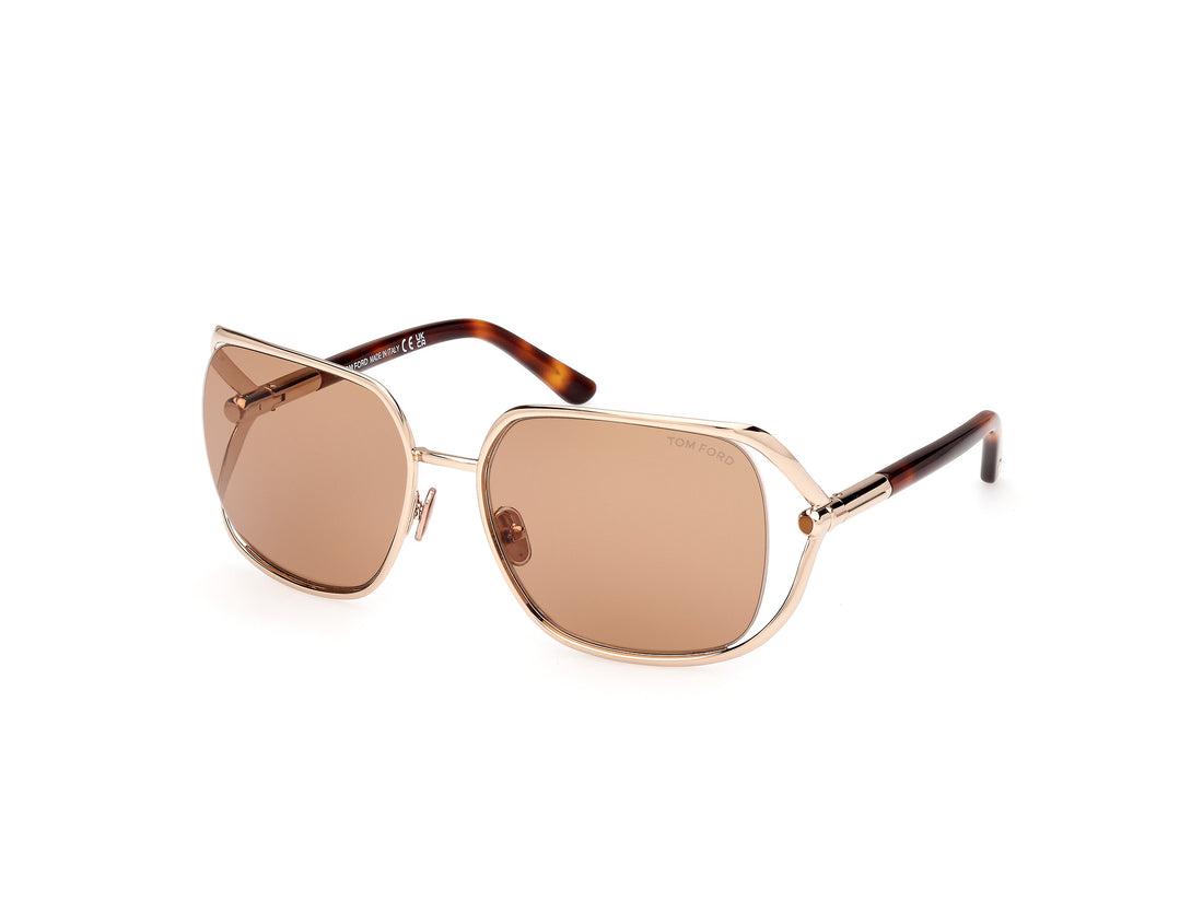 Sonnenbrillen tom ford ft1092 goldie 28e dorado femenino größe 60mm - Hauptansicht