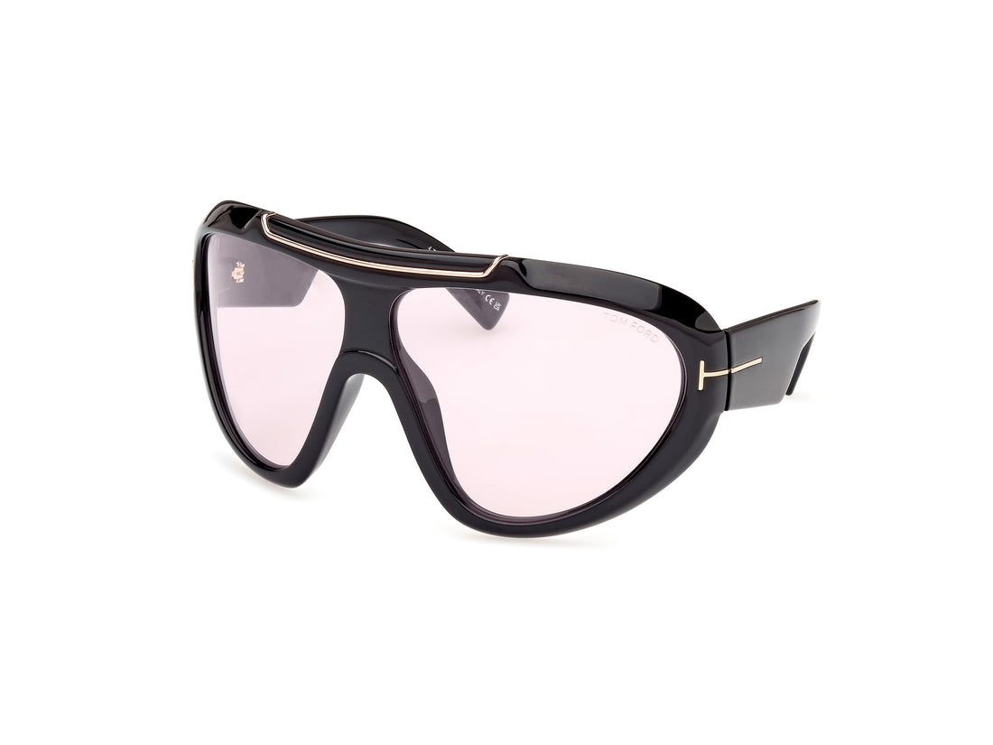 Gafas de sol tom ford ft1094 linden 01y negro pilot masculino talla 72mm - Vista principal