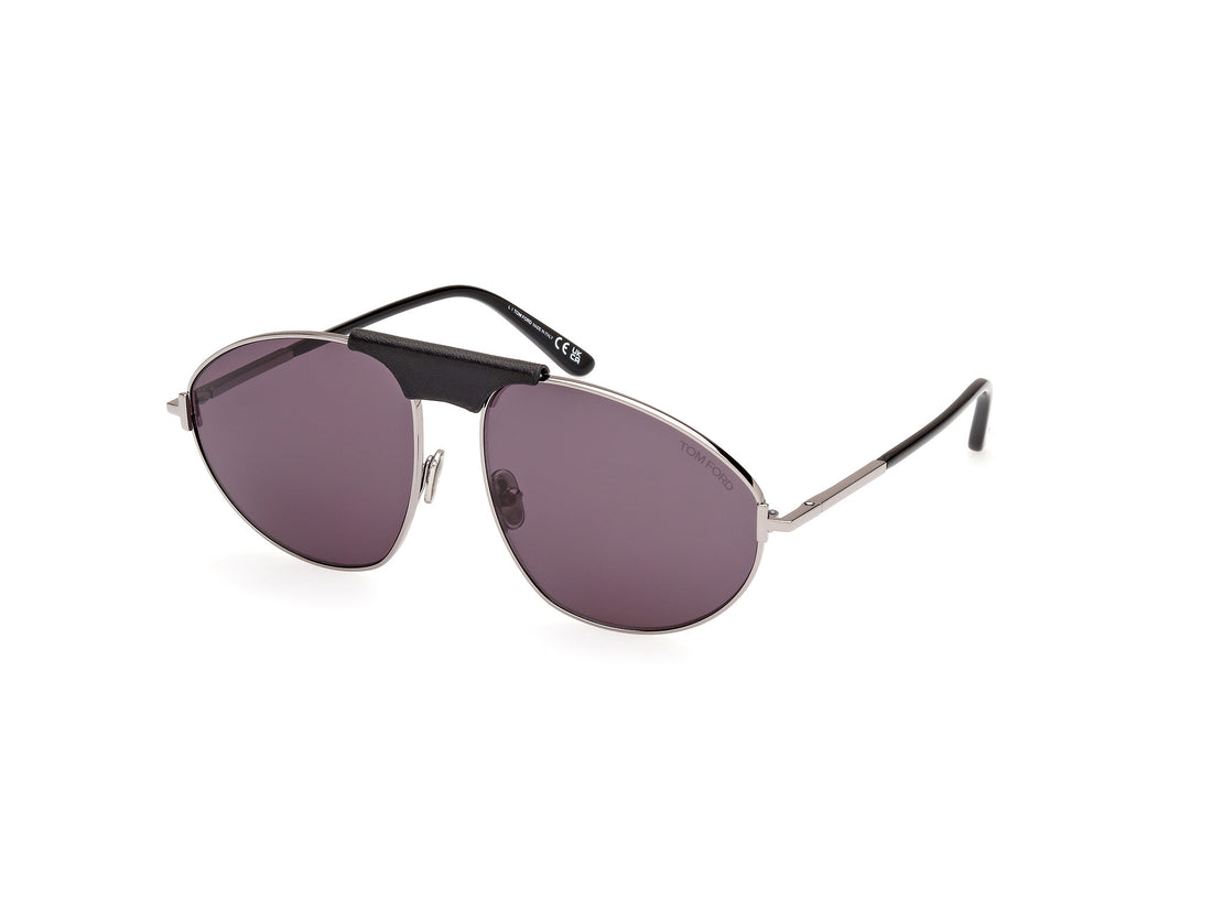 Gafas de sol tom ford ft1095 14a plateado pilot masculino talla 60mm - Vista principal