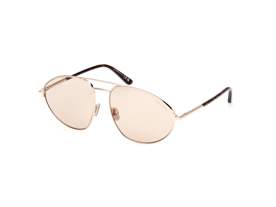 Gafas de sol tom ford ft1095 28e dorado pilot masculino talla 60mm - Vista principal