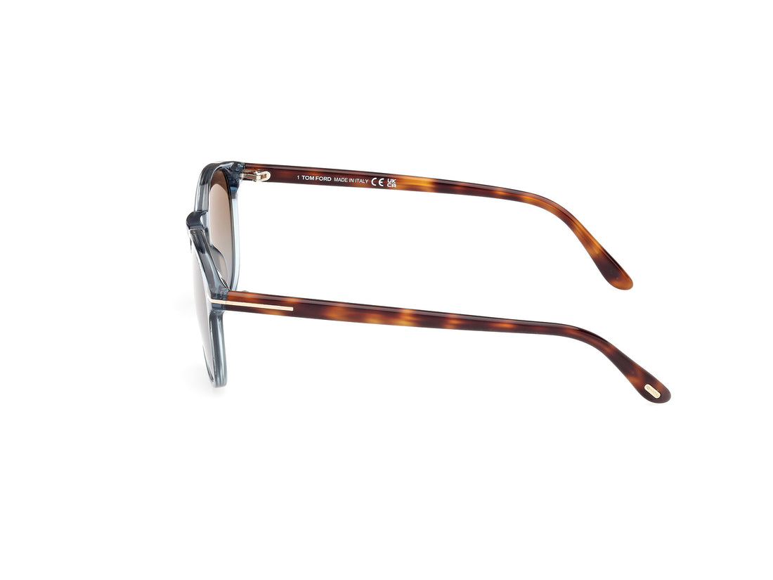 Gafas de sol tom ford ft1097 90f azul pantos masculino talla 53mm - Vista de detalle