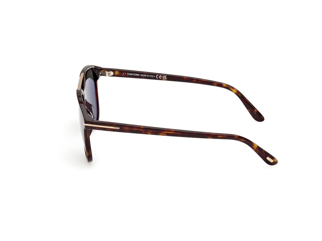 Gafas de sol tom ford ft1098 52n havana pilot masculino talla 54mm - Vista de detalle
