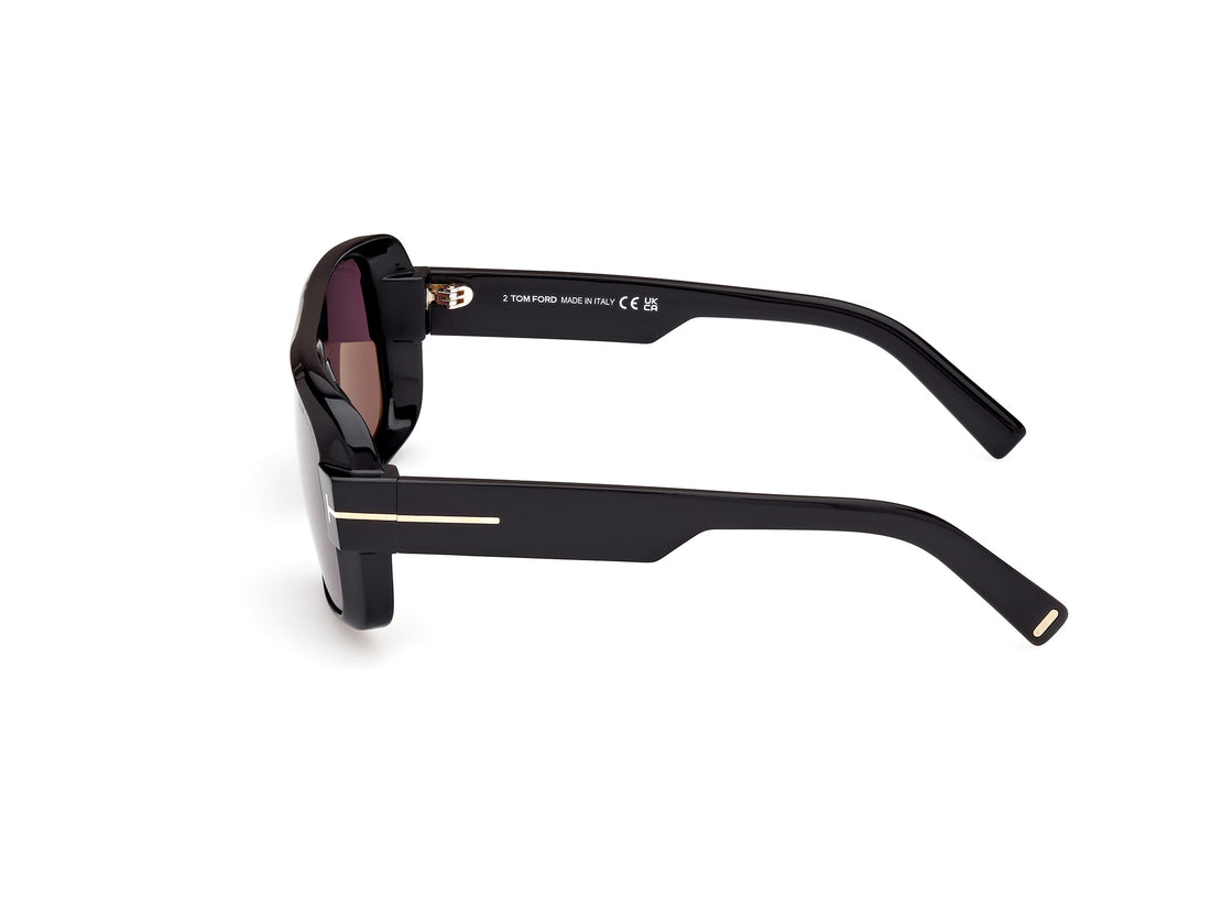 Sonnenbrillen tom ford ft1101 01a negro navigator masculino größe 58mm - Detailansicht