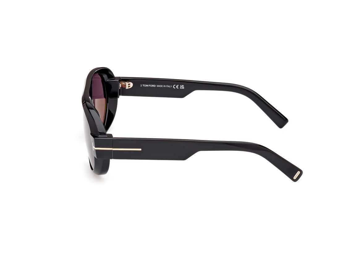 Sonnenbrillen tom ford ft1102 01a negro pilot masculino größe 59mm - Detailansicht