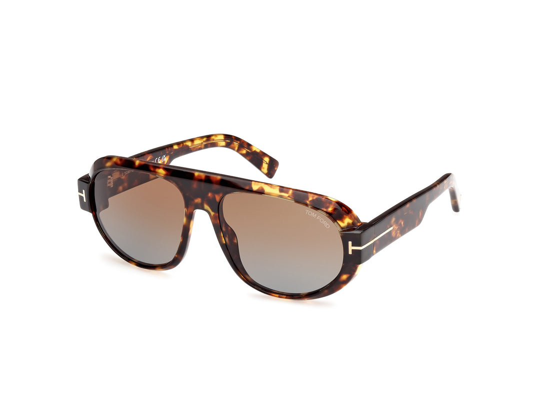 Sonnenbrillen tom ford ft1102 52f havana pilot masculino größe 59mm - Hauptansicht