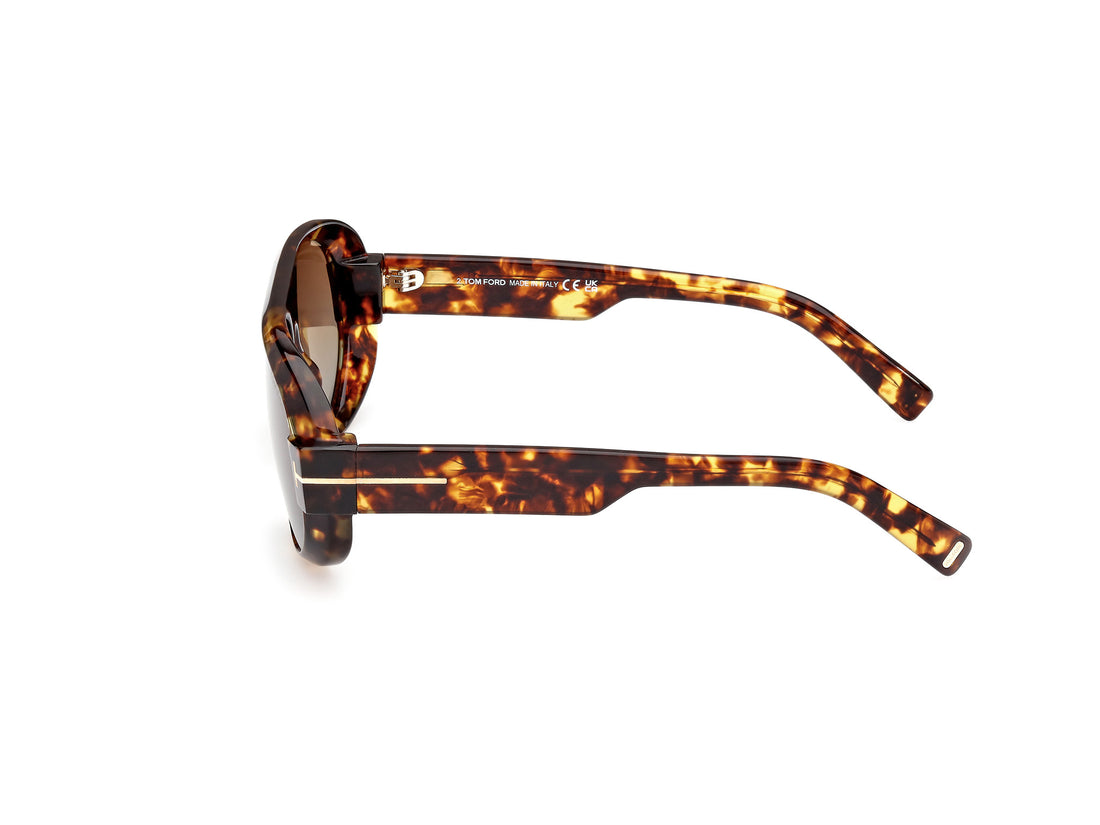 Sonnenbrillen tom ford ft1102 52f havana pilot masculino größe 59mm - Detailansicht
