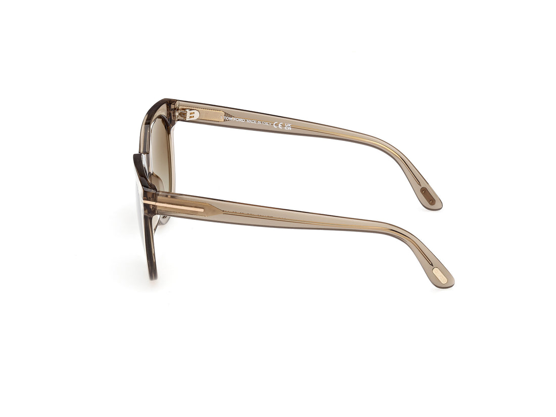 Gafas de sol tom ford ft1109 45g marron oval femenino talla 53mm - Vista de detalle