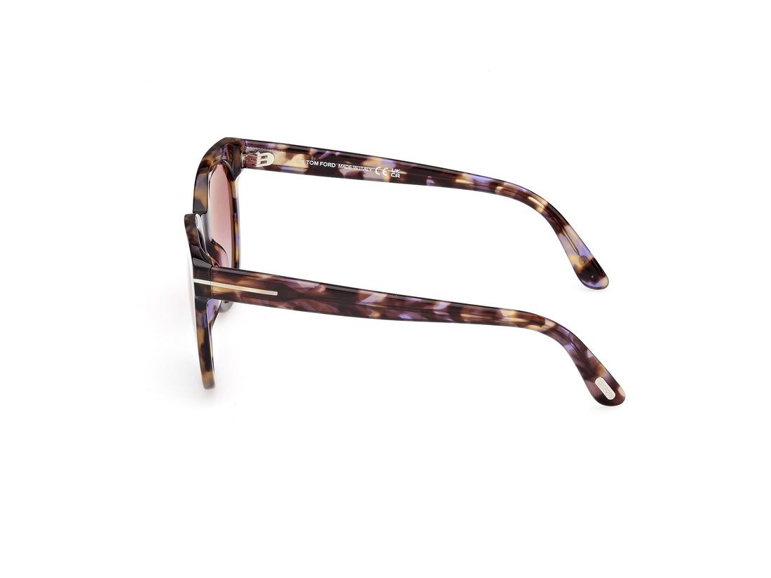 Gafas de sol tom ford ft1109 55z havana oval femenino talla 53mm - Vista de detalle