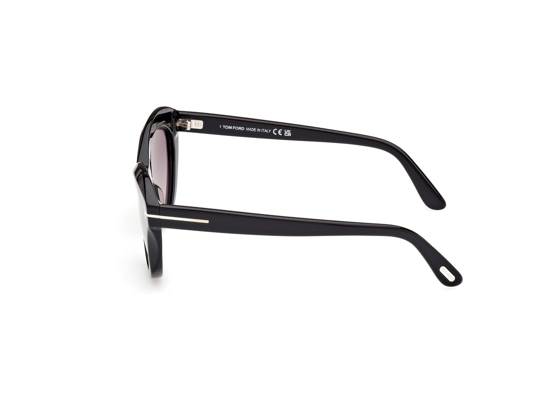 Gafas de sol tom ford ft1111 01c negro oval femenino talla 55mm - Vista de detalle