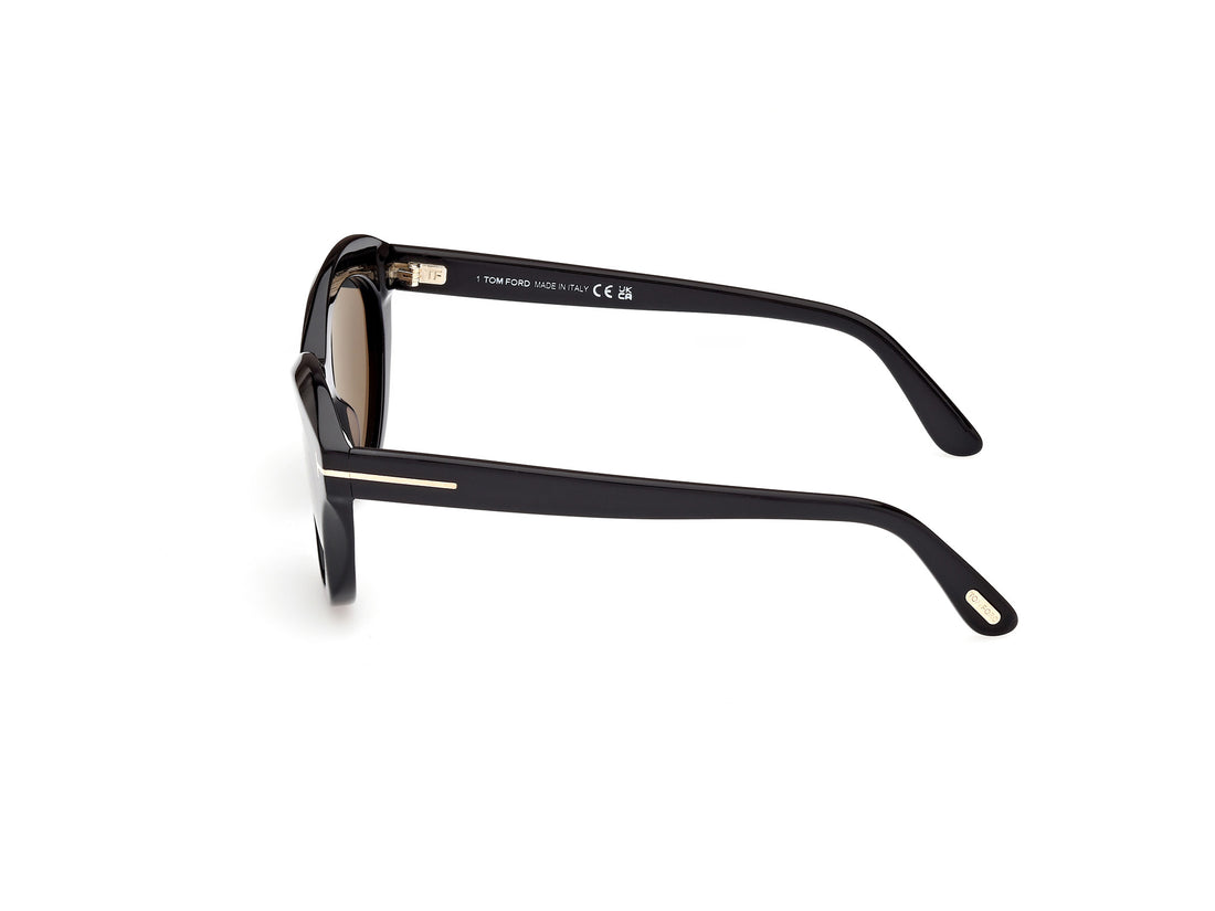 Gafas de sol tom ford ft1111 01d negro oval femenino talla 55mm - Vista de detalle