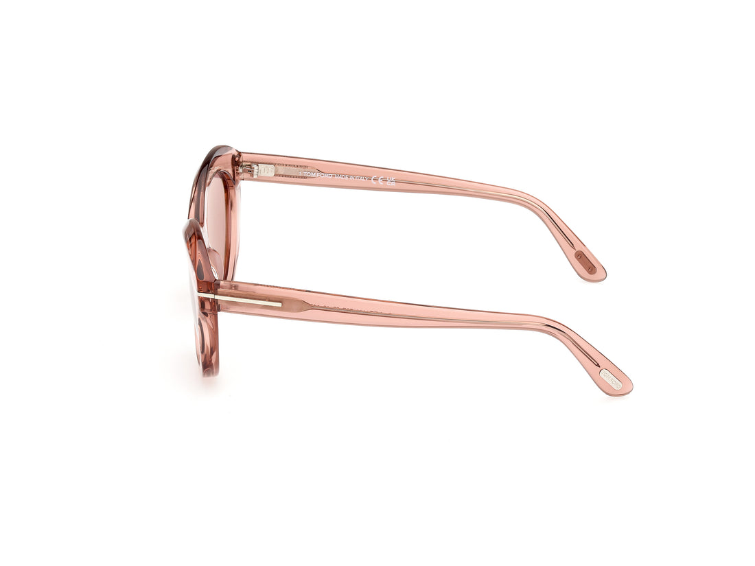 Gafas de sol tom ford ft1111 72z rosa oval femenino talla 55mm - Vista de detalle