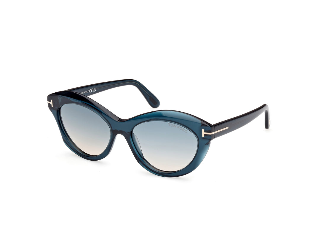Gafas de sol tom ford ft1111 92p azul oval femenino talla 55mm - Vista principal