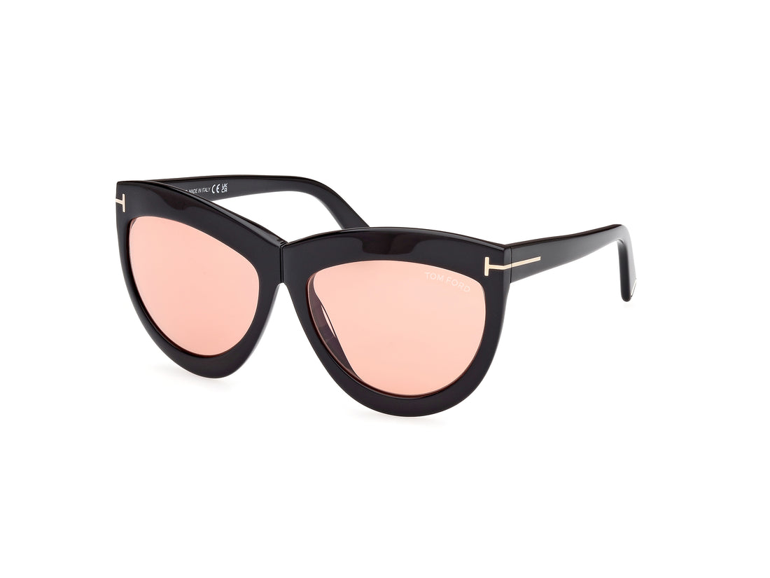Gafas de sol tom ford ft1112 01e negro cat eye femenino talla 59mm - Vista principal