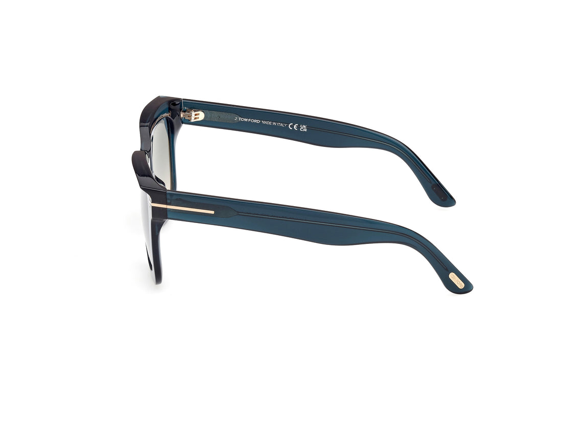 Gafas de sol tom ford ft1115 92p azul square femenino talla 52mm - Vista de detalle