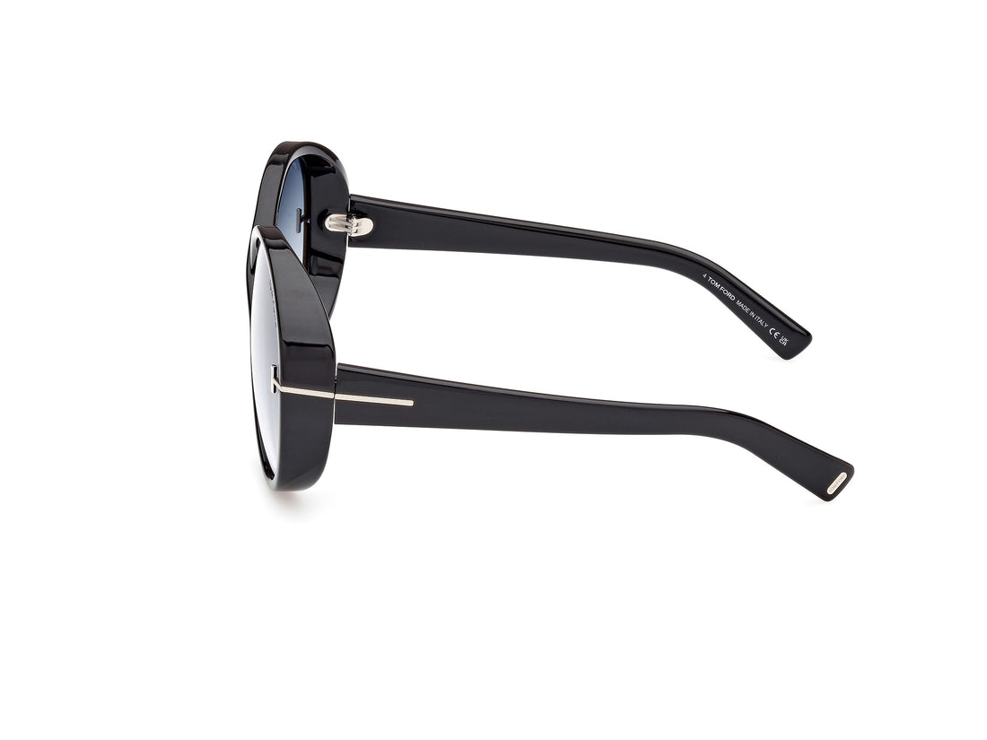 Gafas de sol tom ford ft1116 01x negro oval femenino talla 64mm - Vista de detalle