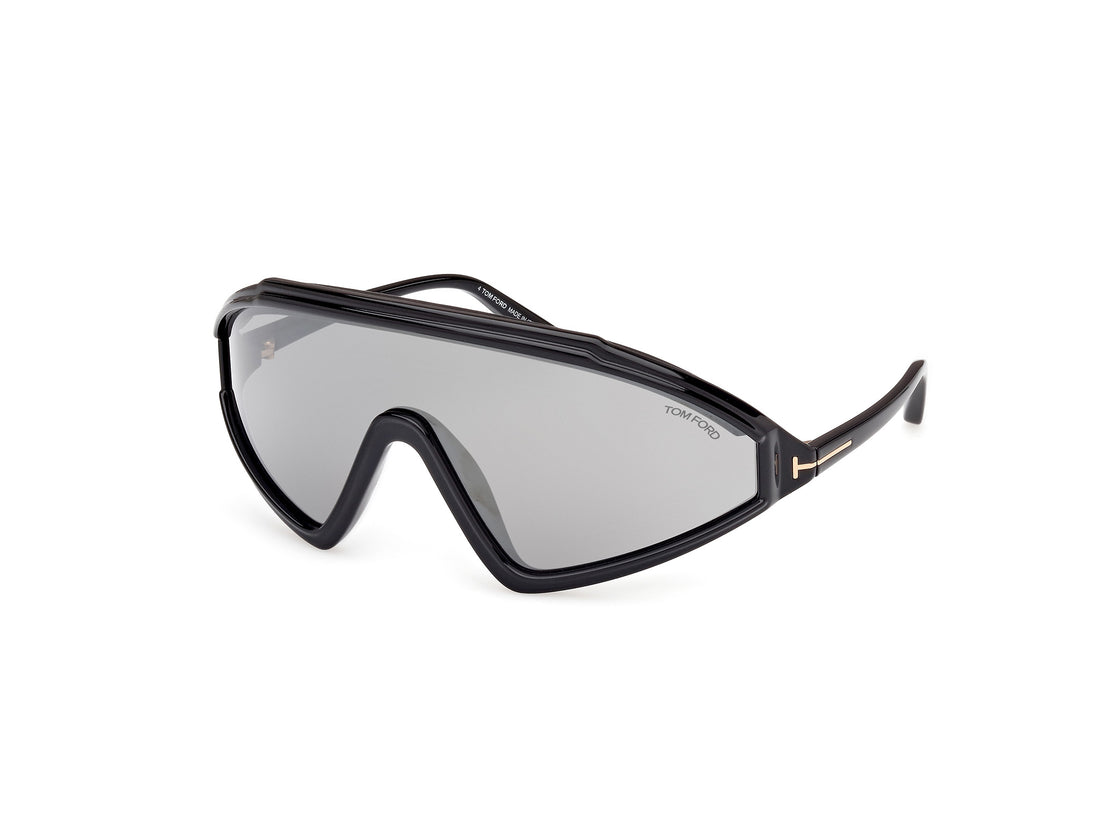 Gafas de sol tom ford ft1121 lorna 01c negro shield masculino talla 0mm - Vista principal