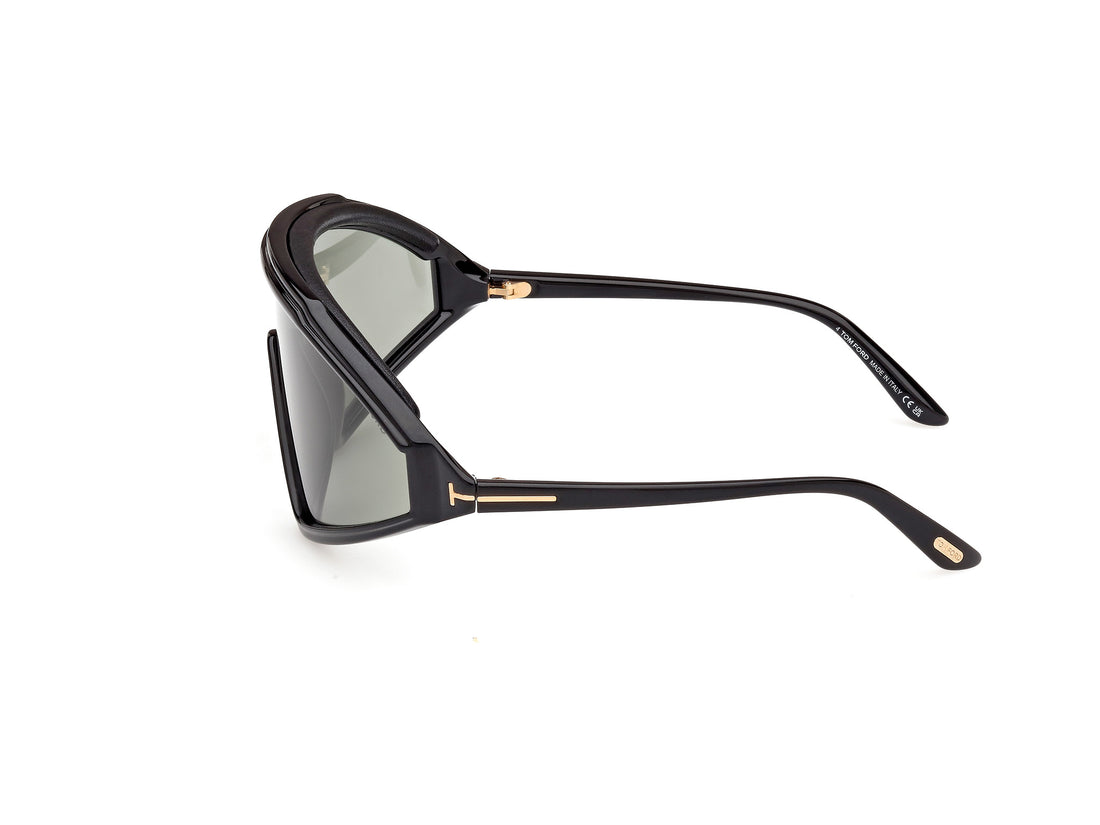 Sonnenbrillen tom ford ft1121 lorna 05a negro shield masculino größe 0mm - Detailansicht
