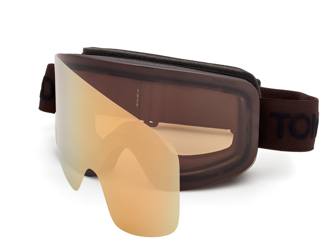 Sunčane naočale tom ford ft1124 05c negro shield unisex veličina 0mm - Glavni prikaz
