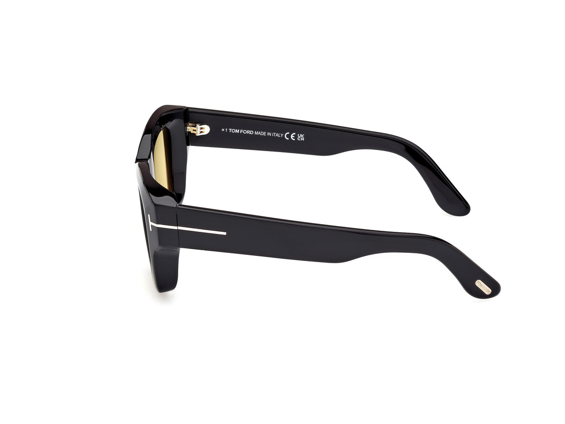 Occhiali da sole tom ford ft1154 ilias 01e negro square masculino taglia 50mm - Vista dettagliata