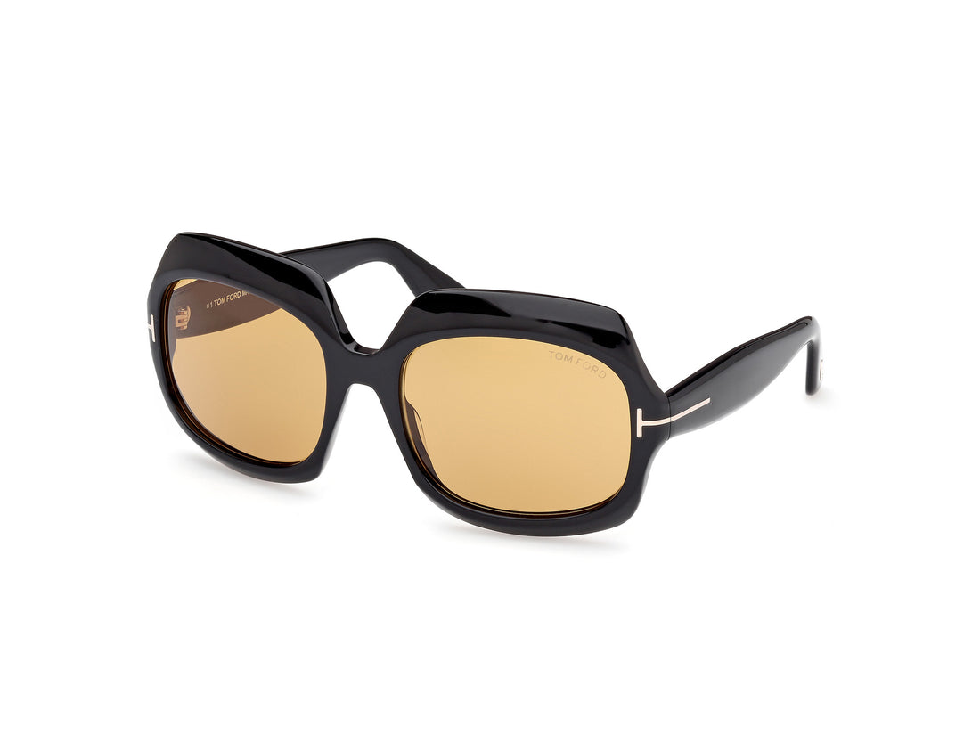 Sonnenbrillen tom ford ft1155 ren 01e negro geometric femenino größe 60mm - Hauptansicht