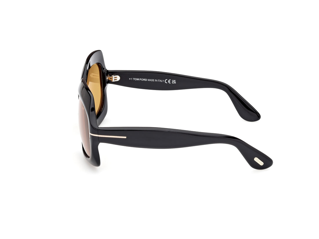 Sonnenbrillen tom ford ft1155 ren 01e negro geometric femenino größe 60mm - Detailansicht
