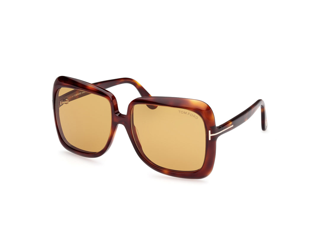 Gafas de sol tom ford ft1156 lorelai 52e havana square femenino talla 59mm - Vista principal