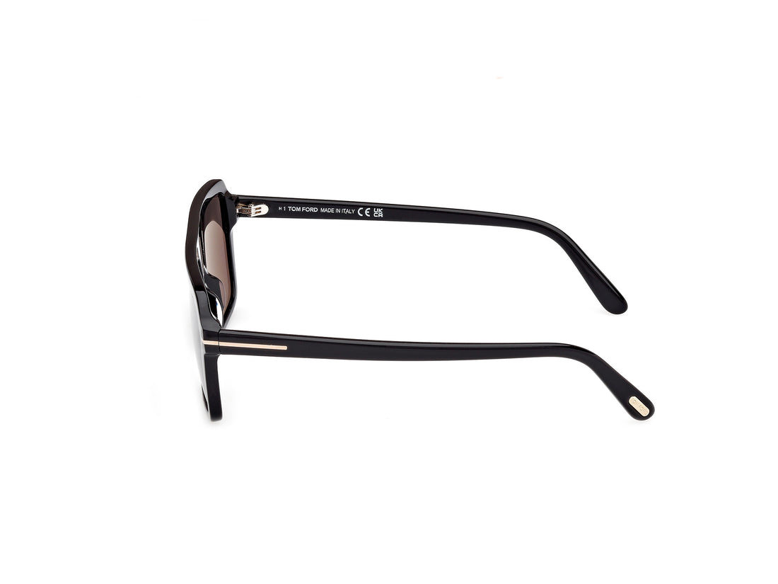 Gafas de sol tom ford ft1176 01a negro pilot unisex talla 56mm - Vista de detalle