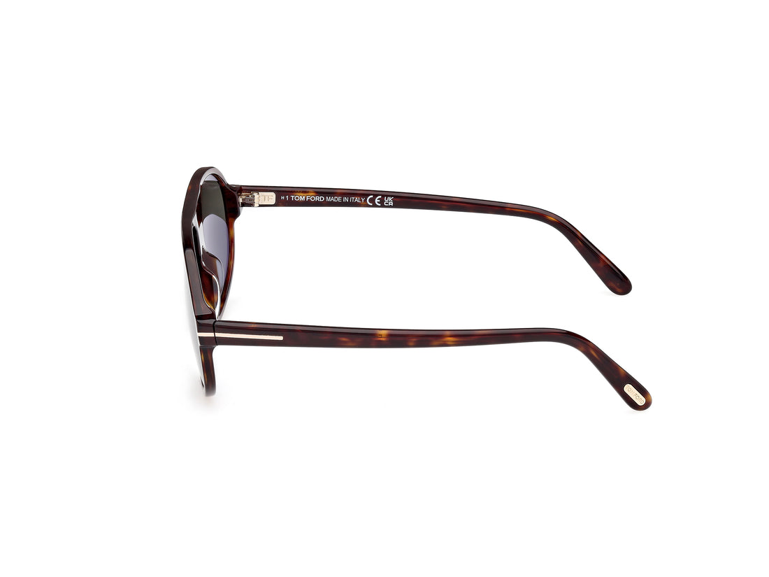 Sonnenbrillen tom ford ft1178 erol 52n havana pilot masculino größe 58mm - Detailansicht