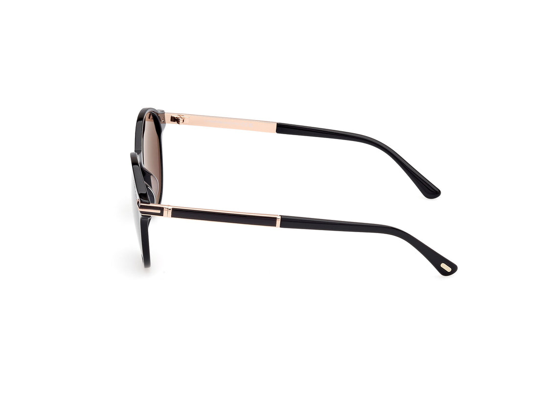 Sunčane naočale tom ford ft1184 araki 01a negro round masculino veličina 52mm - Detaljni prikaz