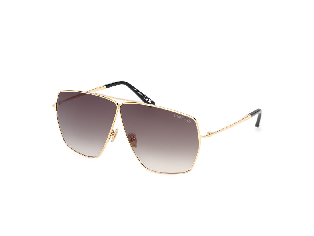 Sunčane naočale tom ford ft1185 stella 30b dorado navigator femenino veličina 67mm - Glavni prikaz