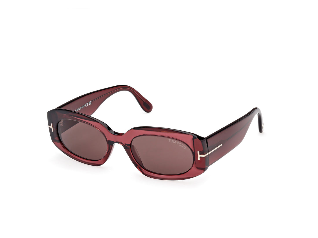Sunčane naočale tom ford ft1187 cielle 69e bordeaux oval femenino veličina 52mm - Glavni prikaz