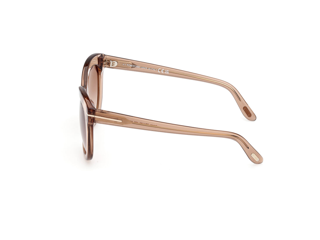 Sunčane naočale tom ford ft1189 odette 45f marron butterfly femenino veličina 53mm - Detaljni prikaz