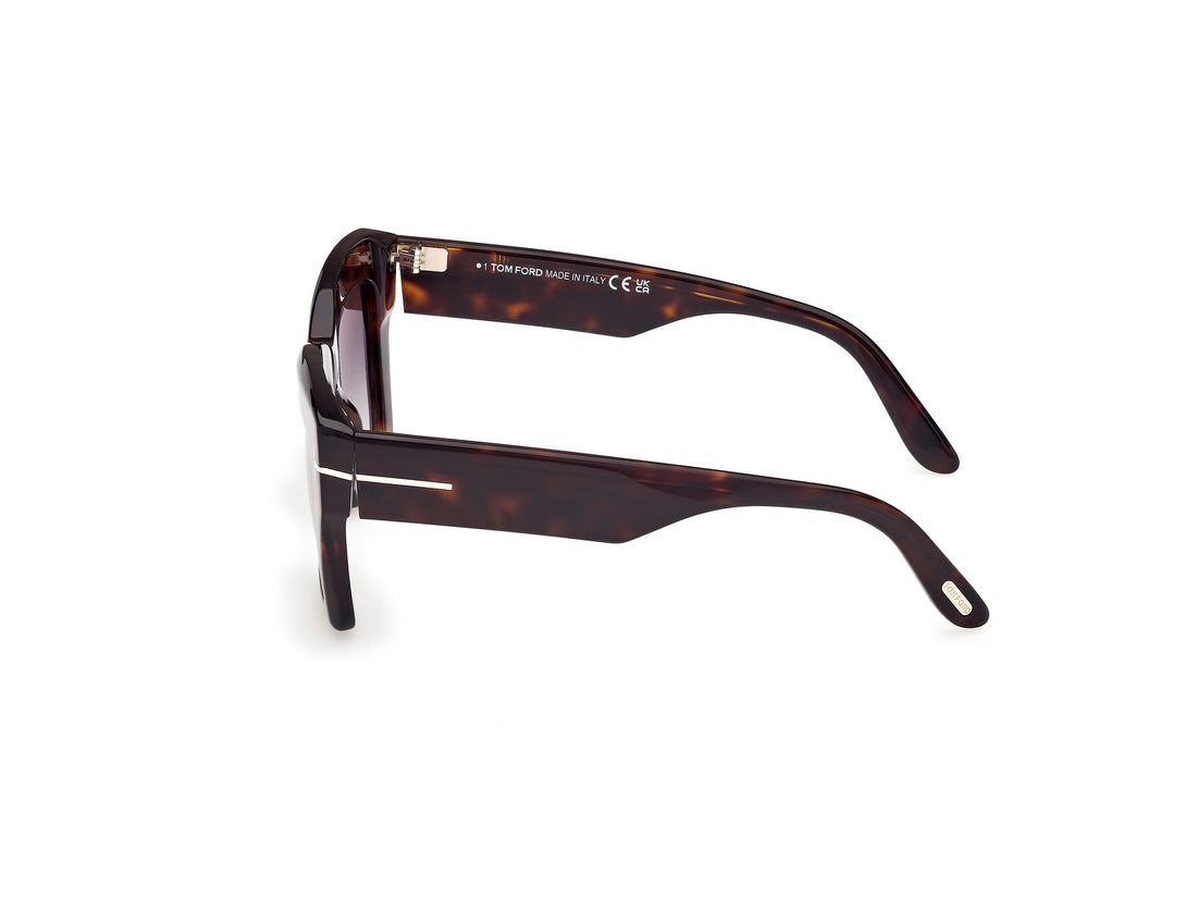 Sonnenbrillen tom ford ft1191 luna 52b havana butterfly femenino größe 52mm - Detailansicht